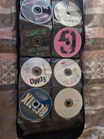 Selling my cd collection no cases or booklets 1