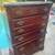 Vintage Wooden Seashell Themed Dresser 1 thumbnail