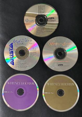 💿 5 CDs: Whitney Houston Albums and Greatest Hits (new) 1