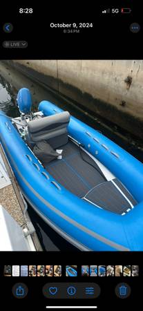 AB RIB 2025 15 ft. Honda 50hp 1