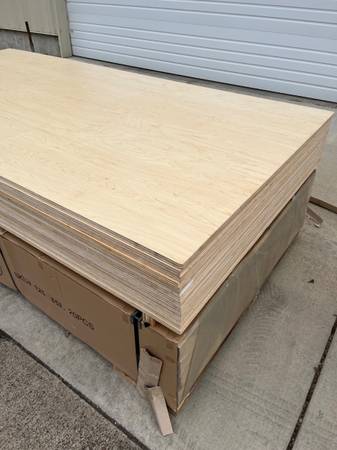 18MM( 3/4")  On-Grade Maple Pre-Finshed Plywood 1