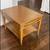 Vintage Mid-Century Modern Solid Wood End Table with Drawer and Lower Shelf 2 thumbnail