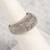 Vintage Silver Solid Textured Ring / Band Size 6 1/2 - Pre-Owned 5 thumbnail