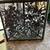 Mystery Antique Ornate metal work , florals and birds - lamp? 6 thumbnail
