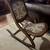 Petite Folding Wooden Rose Rocking Chair 1 thumbnail