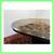 John Birch Restoration Hardware I-beam Dining Table + Custom Marble To 6 thumbnail