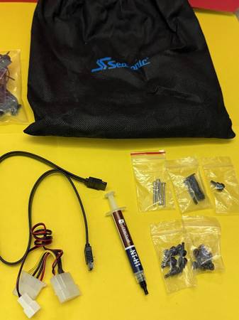 Seasonic + Noctua Power Supply and Maintenance Combo Kit - $20 (Union Square)63440497504515122