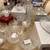 Assorted clear glass serving pieces including an etched floral scallop 11 thumbnail