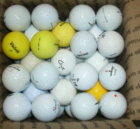 Multi name golf balls 1