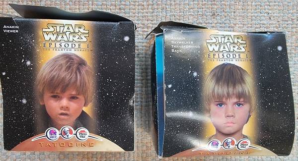 Star Wars Episode 1 ANAKIN'S PODRACER 1999 KFC Taco Bell Toy - Boxes 1