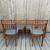 6 Mid Century Walnut Dining Chairs 9 thumbnail