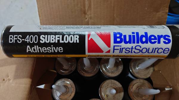 Builders Source BFS-400 Subfloor Adhesive 28oz 11 Tubes 1