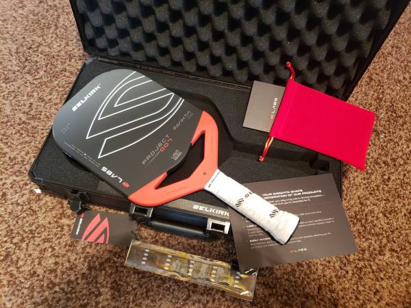 Selkirk LABS Project 007 14mm Invikta Pickleball Paddle W/Case 1