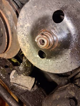WTB 84 ELDORADO POWER STEERING PUMP PULLEY 1