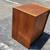 Vintage teak night stand one drawer 9 thumbnail