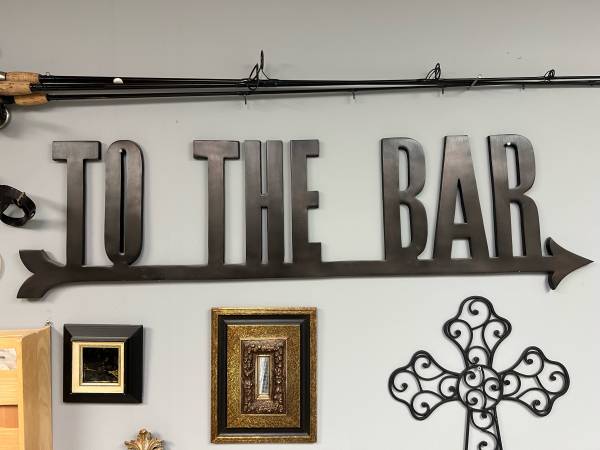 Pottery Barn Metal War Art 1