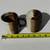 McCoy Sugar & Creamer Set Tri-color Sandstone Coffee Made in America C 6 thumbnail