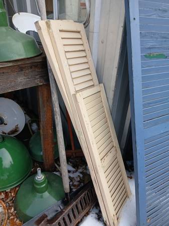 Vintage Wood Shutters 1