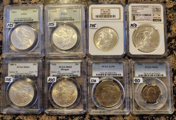 Silver Coin Collection 1