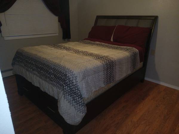 Queen Bed With Storage 1