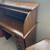 Antique vintage solid wood roll top desk traditional executive desk 3 thumbnail