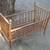 Rare Antique American Steam Bent & Turned Baby Crib 3 thumbnail