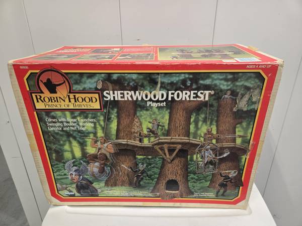 Kenner Robin Hood Playset Sherwood Forest Ewok Village Star Wars 1