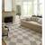 Loloi Chris Loves Julia Francis Collection Beige/Charcoal 11'-6" x 15' Wool Area 2 thumbnail