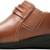 Clarks Women's Cheyn Madi Ortholite Slip On Loafer Shoes, Tan / Black 5 thumbnail