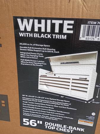 56" upper chest tool box 1