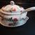 STUNNING Vintage Loucarte Portugal 4-Piece Soup Tureen Set – Red Rose 1 thumbnail