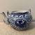 Unique Vintage Chinese Porcelain Teapot - Missing Lid - Phoenix Design 2 thumbnail