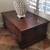 Designer Walnut Entertainment Trunk/Ottoman 4 thumbnail