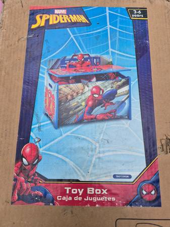 Marvel spider man toy box 1
