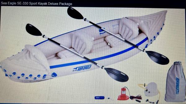SEA EAGLE SE-330 SPORT KAYAK PACKAGE 1