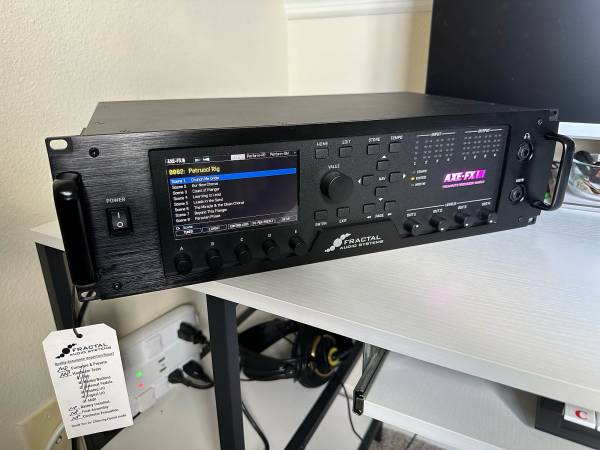 Fractal Audio Axe-FX III Mark II 2020 - Black - musical
