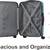 New 3-Piece Luggage Set (20" 24" 28") with Wheels, ABS Hardshell 6 thumbnail