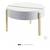 ROUND WHITE COFFEE TABLE WITH STORAGE 1 thumbnail