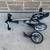 Silver Bag Boy Express Push Pull 3 Wheel Golf Bag Cart 5 thumbnail