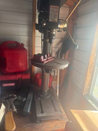 Clean drill press  must go make an offer 1