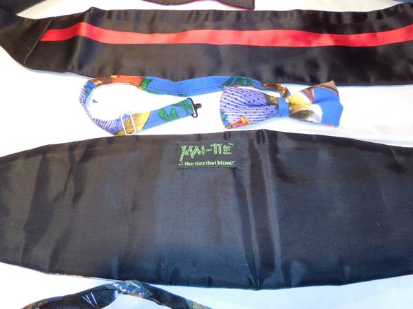 Variety of Gently Used Vintage Bow Tie and Cummerbund Sets (4 Sets) - $15 (Bothell)63470797668483124