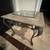 Side/Accent Table in Faux Stone and Metal—Great Condition 2 thumbnail