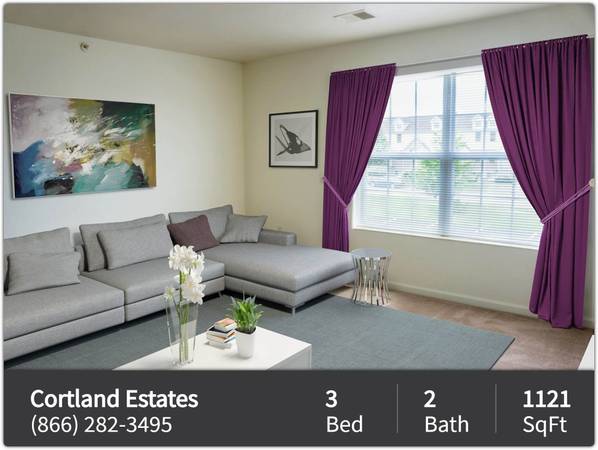 $1,491 / 3br - 1121ft2 - Happy pets, happy owners! Experience our 3 Bed / 2 Bath. (Cortland)63981978845314122