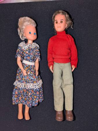 1973 Mattel Sunshine Family dolls 1