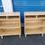 (2) blonde birch wood console dresser media cabinet 5 thumbnail