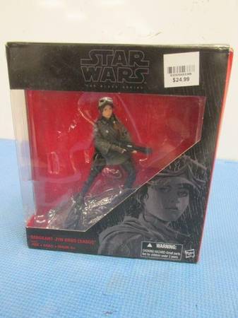 Star Wars Rogue One Sergeant Jyn Erso (eadu) Black Series 1