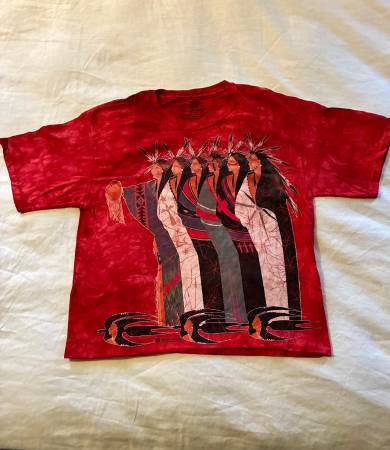 The Mountain Shirt 2004 Native American Size M (MF) Tie Dye 2004 1