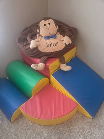 Large bean bag monkey 1