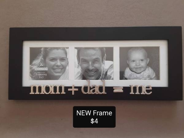 NEW Photo Frame (mom+dad=me) 1