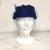 Vintage Blue Velvet, Feather & Tulle Ladies Hat 2 thumbnail